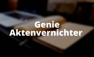 Genie Aktenvernichter